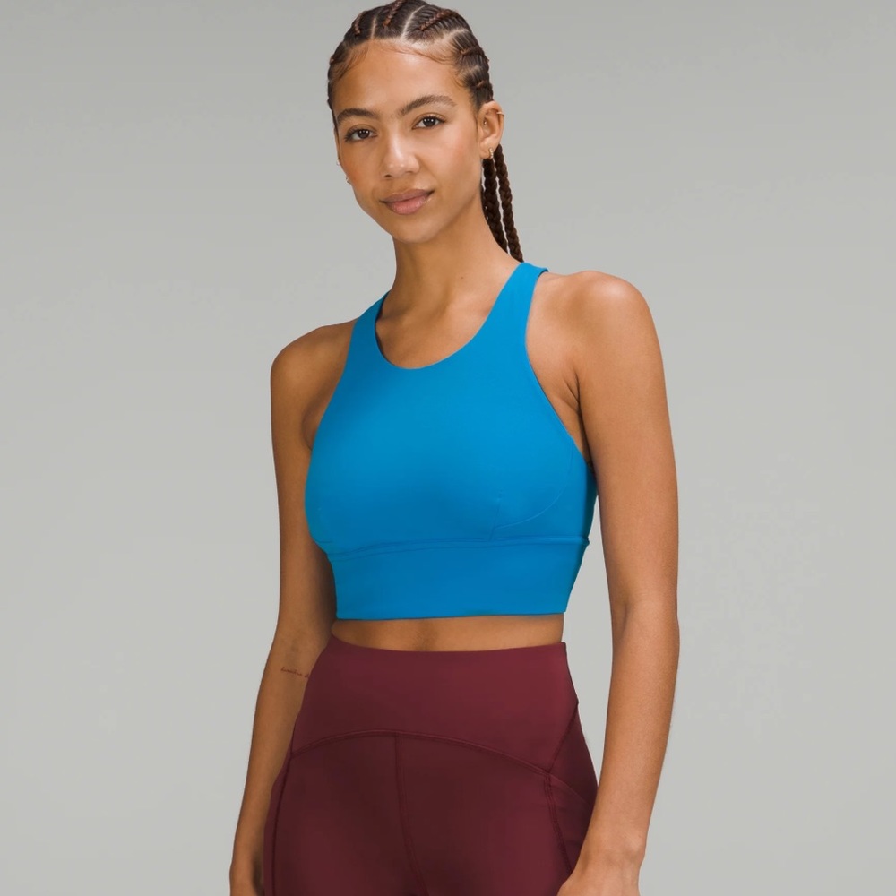 Lululemon Wunder Train Long Line Sports Bra